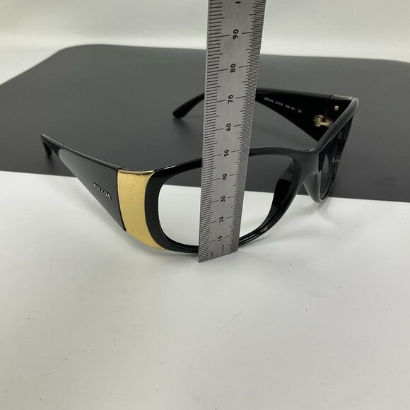 Prada Sunglasses SPR 07G 1AB-1A1 Black 61-15-120 No Lenses Light Scratches main image 11